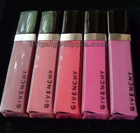 givenchy mini lip collection|Givenchy interdit gloss.